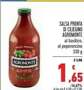 Conad Agromonte Passata di pomodoro offerta