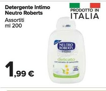 Carrefour Neutro Roberts Detergente Intimo offerta