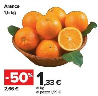 Carrefour Arance offerta