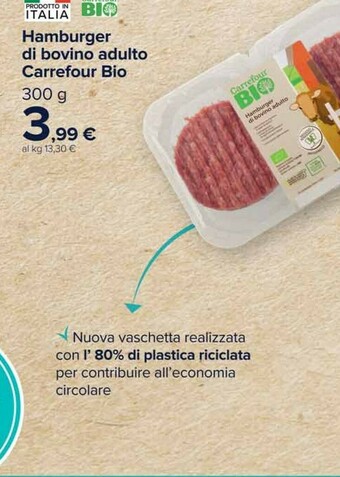 Carrefour Hamburger offerta