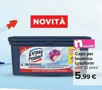 Carrefour Lysoform Detersivo lavatrice offerta