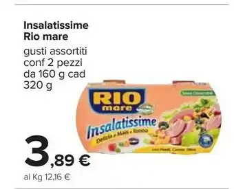 Carrefour Rio Mare Insalatissime offerta