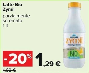 Carrefour Latte parzialmente scremato offerta