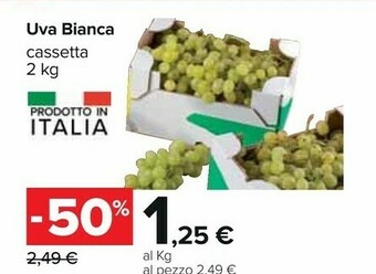 Carrefour Uva offerta