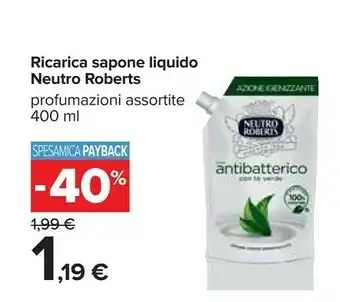 Carrefour Neutro Roberts Sapone liquido offerta