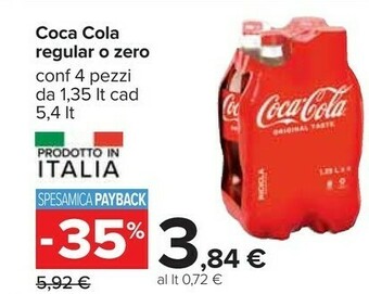 Carrefour Coca Cola Coca cola zero offerta