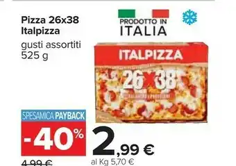 Carrefour Italpizza Pizza surgelata offerta