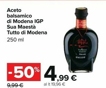 Carrefour Casa Modena Aceto balsamico offerta