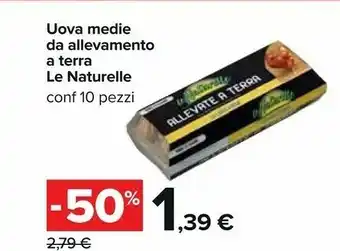 Carrefour Le Naturelle Uova offerta