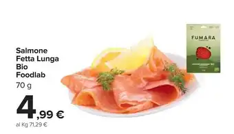 Carrefour Foodlab Salmone affumicato offerta