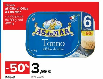 Carrefour Tonno offerta