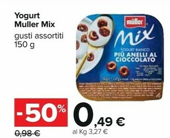 Carrefour Muller Yogurt offerta