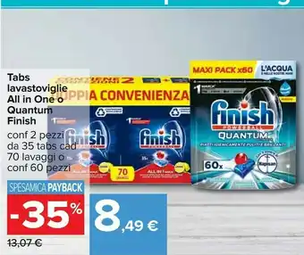 Carrefour Finish Detersivo lavastoviglie offerta