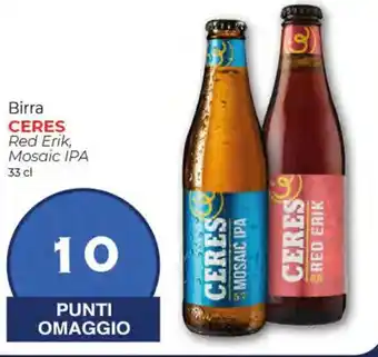 Supermercati Nonna Isa Birra CERES Red Erik, Mosaic IPA 33 cl offerta