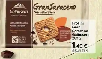 Carrefour Galbusera Frollini offerta