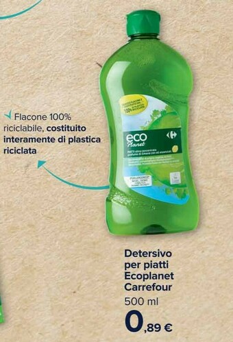 Carrefour Detersivo piatti offerta