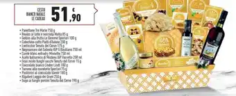 Conad Superstore CESTO BIANCO NATALE LE CADEAU offerta