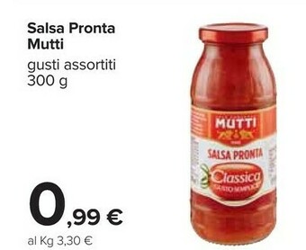 Carrefour Mutti Passata di pomodoro offerta