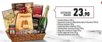 Conad Superstore CESTO RUSTICO REGALIDEA offerta