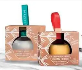 Conad Superstore CONFEZIONE PALLINA NATALE MAZZETTI D'ALTAVILLA Merry Grappa, London dry gin, bitter 100 ml offerta