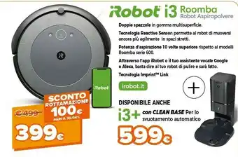 Expert iRobot I3 Aspirapolvere offerta
