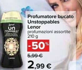 Carrefour Lenor Ammorbidente offerta