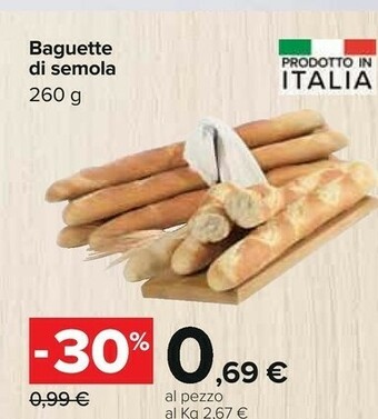 Carrefour Pane offerta