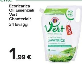 Carrefour Chanteclair Detersivo lavatrice offerta