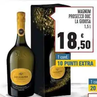 Conad Superstore MAGNUM PROSECCO DOC LA GIOIOSA 1,5 l offerta