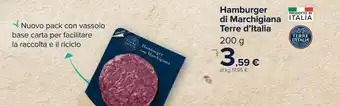 Carrefour Terre d'Italia Hamburger offerta