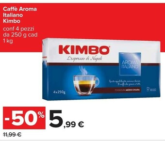 Carrefour Kimbo Caffè offerta