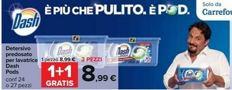 Carrefour Dash Detersivo lavatrice offerta