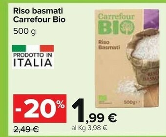Carrefour Riso basmati offerta