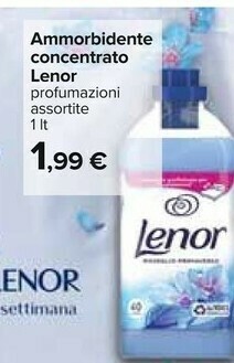 Carrefour Lenor Ammorbidente offerta