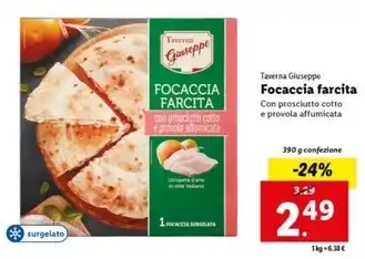 Lidl Taverna giuseppe - focaccia farcita offerta