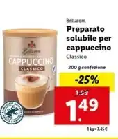 Lidl Bellarom - preparato solubile per cappuccino offerta