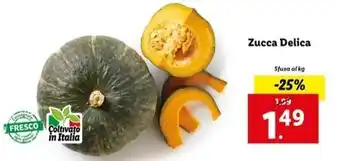 Lidl Zucca delica offerta