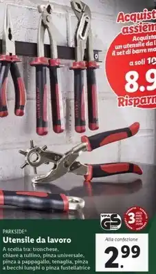 Lidl Parkside - utensile da lavoro offerta
