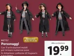 Mattel - personaggi
