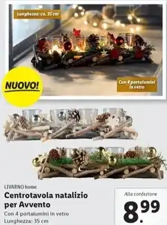 Livarno home - centrotavola natalizio per avvento