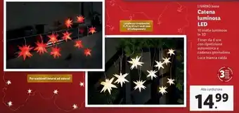 Livarno home - catena luminosa led