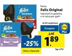Lidl Purina - felix original offerta