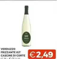 Cascine di corte - verduzzo frizzante igt