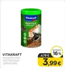 Arcaplanet Vitakraft - mangime tartarughe carnivore mixed offerta