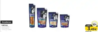 Arcaplanet Virtus - tutta la linea snack cane collagene offerta