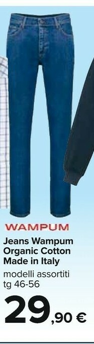 Wampum Jeans Organic Cotton Made In Italy