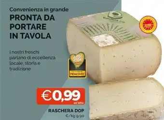 Mercatò Raschera dop offerta