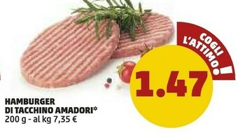 PENNY Amadori Hamburger offerta