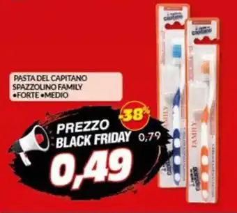 Risparmio Casa PASTA DEL CAPITANO SPAZZOLINO FAMILY FORTE - MEDIO offerta