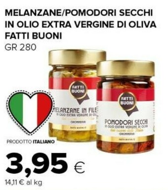 Tigre Fatti Buoni Pomodori Secchi In Olio Extra Vergine Di Oliva 280 G offerta